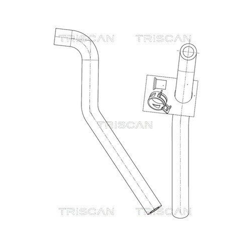 TRISCAN Hydraulikschlauch, Lenkung 8516 11019