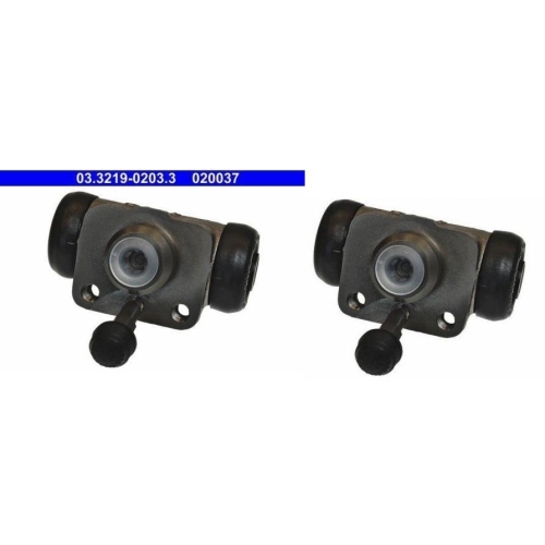 2 St&uuml;ck ATE Radbremszylinder Radzylinder RBZ 03.3219-0203.3 f&uuml;r NSU Steyr Prinz