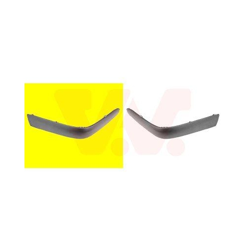 VAN WEZEL Zier-/Schutzleiste, Sto&szlig;f&auml;nger 3029586