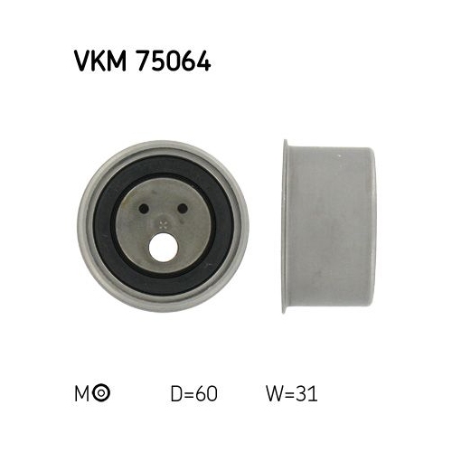 SKF Spannrolle, Zahnriemen VKM 75064
