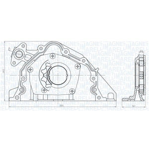 MAGNETI MARELLI &Ouml;lpumpe 351516000067