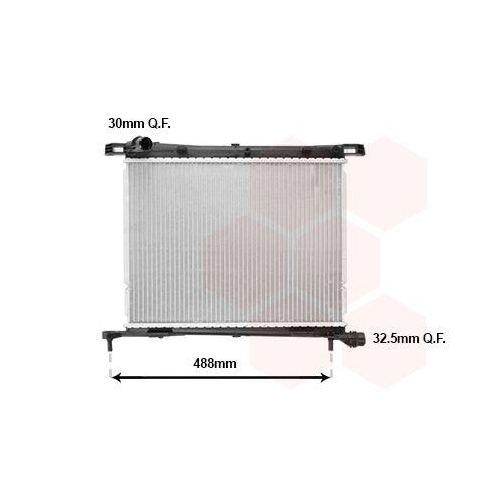 VAN WEZEL K&uuml;hler, Motork&uuml;hlung 17012721