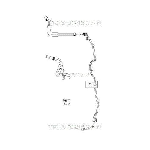 TRISCAN Hydraulikschlauch, Lenkung 8516 43010
