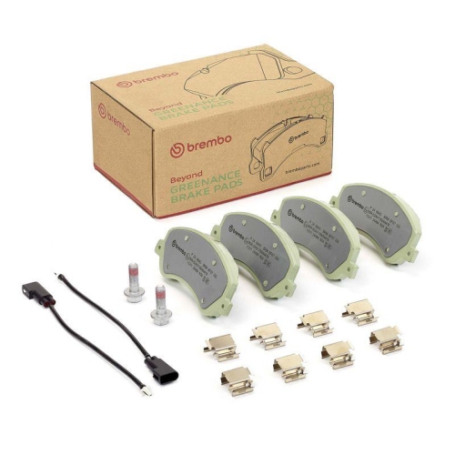 BREMBO Bremsbelagsatz, Scheibenbremse BEYOND LINE - Greenance P 24 064G