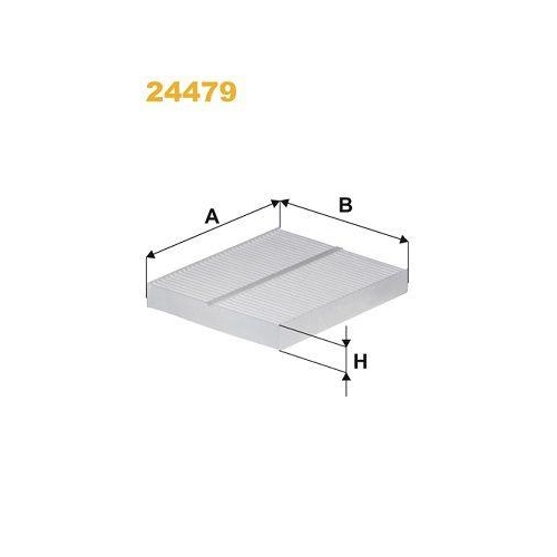 WIX FILTERS Filter, Innenraumluft 24479