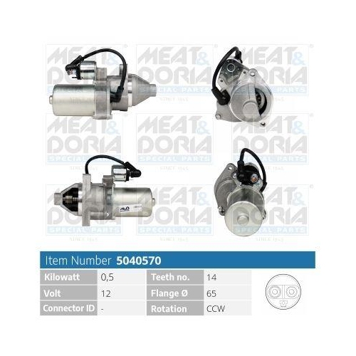 MEAT & DORIA Starter 5040570