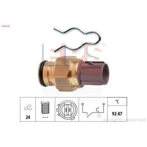 EPS Temperaturschalter, K&uuml;hlerl&uuml;fter Made in Italy - OE Equivalent