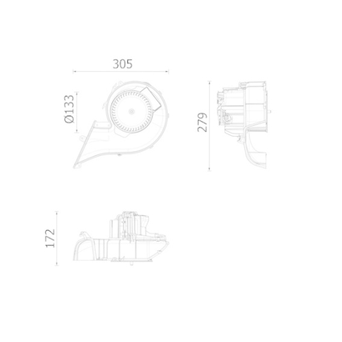 MAHLE Innenraumgebl&auml;se BEHR *** PREMIUM LINE ***