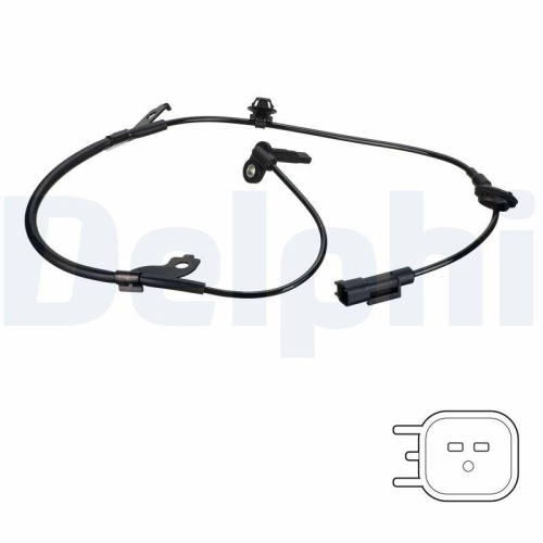 DELPHI Sensor, Raddrehzahl SS20437