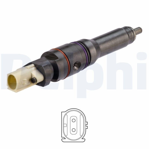DELPHI Einspritzventil BEBJ1D04001-12B1