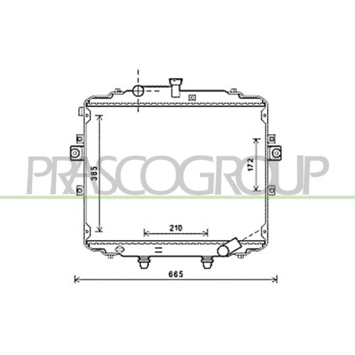 PRASCO K&uuml;hler, Motork&uuml;hlung PrascoSelection HN920R005