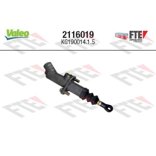 VALEO Geberzylinder, Kupplung FTE CLUTCH ACTUATION 2116019