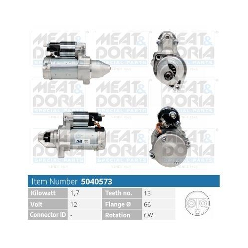 MEAT & DORIA Starter 5040573