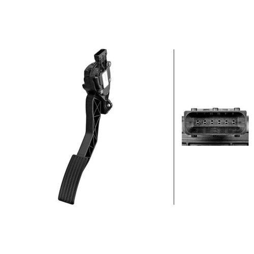 HELLA Sensor, Fahrpedalstellung 6PV 312 073-001