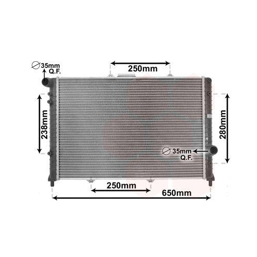 VAN WEZEL K&uuml;hler, Motork&uuml;hlung *** IR PLUS *** 01002091