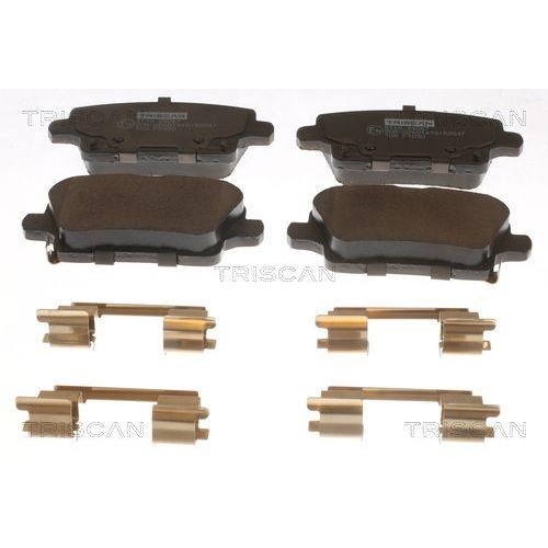 TRISCAN Bremsbelagsatz, Scheibenbremse 8110 24057
