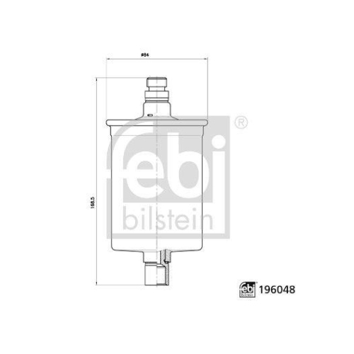 FEBI BILSTEIN Kraftstofffilter 196048