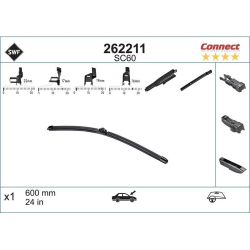 SWF Wischblatt ALTERNATIVE CONNECT 262211