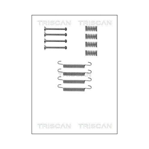 TRISCAN Zubeh&ouml;rsatz, Feststellbremsbacken 8105 242536