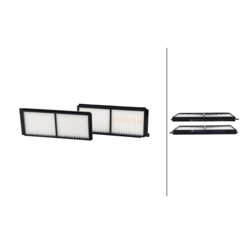 HELLA Filter, Innenraumluft 8ZC 366 122-861