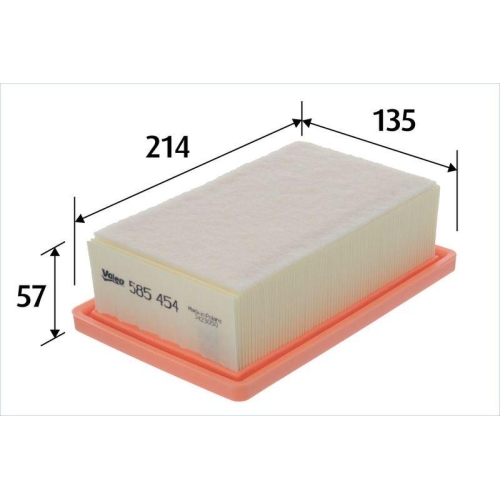 VALEO Luftfilter 585454