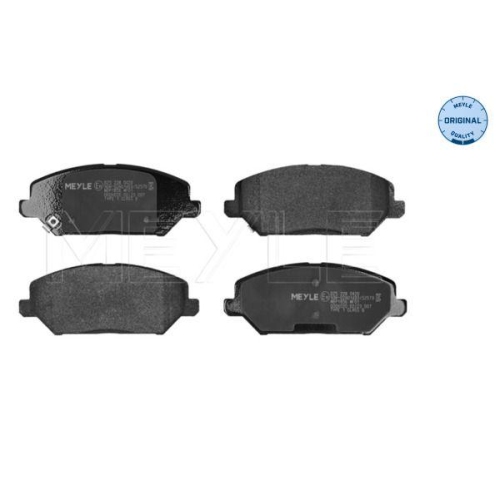 MEYLE Bremsbelagsatz, Scheibenbremse MEYLE-ORIGINAL: True to OE. 025 228 0420