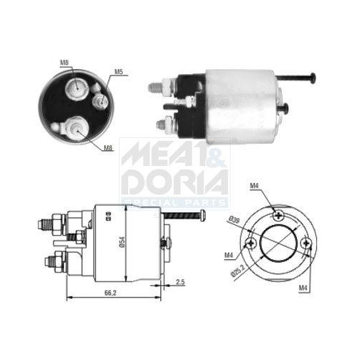 MEAT & DORIA Magnetschalter, Starter 46147