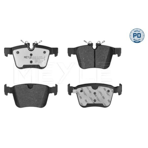 MEYLE Bremsbelagsatz, Scheibenbremse MEYLE-PD: Advanced performance and design. 025 221 4116/PD