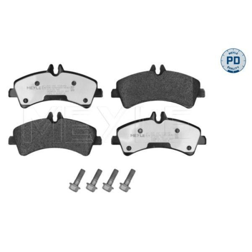 MEYLE Bremsbelagsatz, Scheibenbremse MEYLE-PD: Advanced performance and design. 025 292 1720/PD