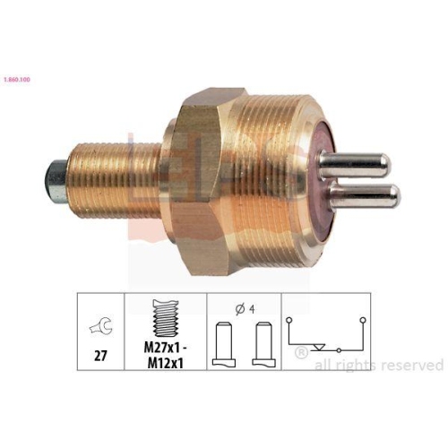 EPS Schalter, Rückfahrleuchte Made in Italy - OE Equivalent