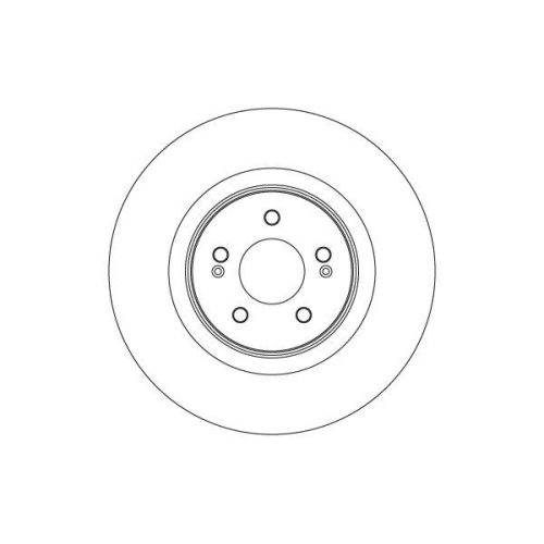 TRW Bremsscheibe TRW SINGLE DF6813S