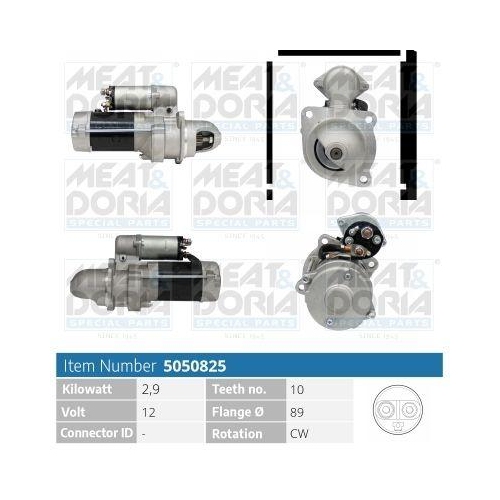 MEAT & DORIA Starter 5050825