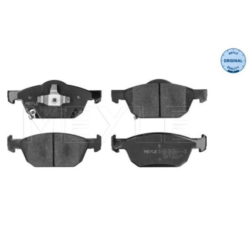 MEYLE Bremsbelagsatz, Scheibenbremse MEYLE-ORIGINAL: True to OE. 025 258 0417