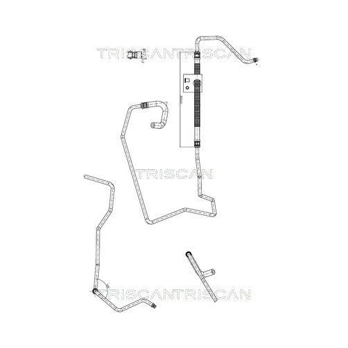 TRISCAN Hydraulikschlauch, Lenkung 8516 28003