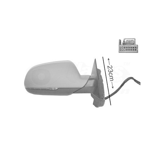 VAN WEZEL Au&szlig;enspiegel * HAGUS * 0338808