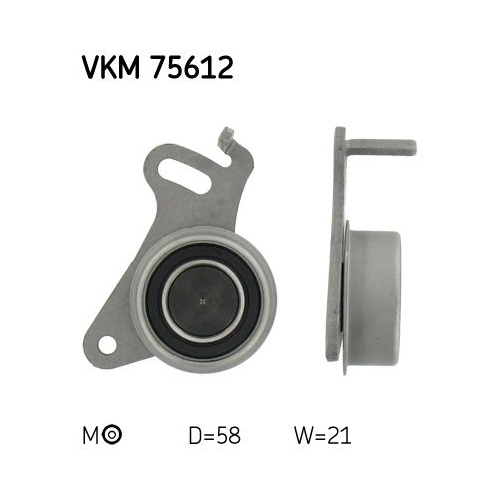 SKF Spannrolle, Zahnriemen VKM 75612
