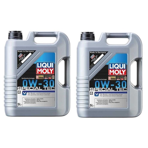 Liqui Moly Special Tec V 0W-30 10-Liter 2-Kanister Motoröl, Art-Nr. 3769