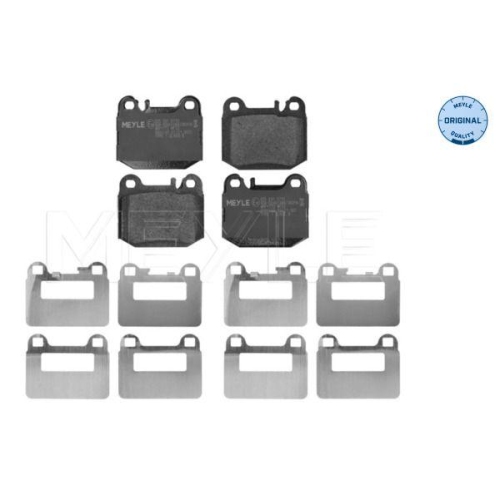 MEYLE Bremsbelagsatz, Scheibenbremse MEYLE-ORIGINAL: True to OE. 025 231 5715