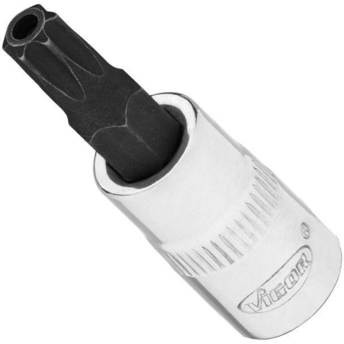 VIGOR Schraubendrehereinsatz 1/4Zoll 4kt TR-TORX SW T30H V2142N