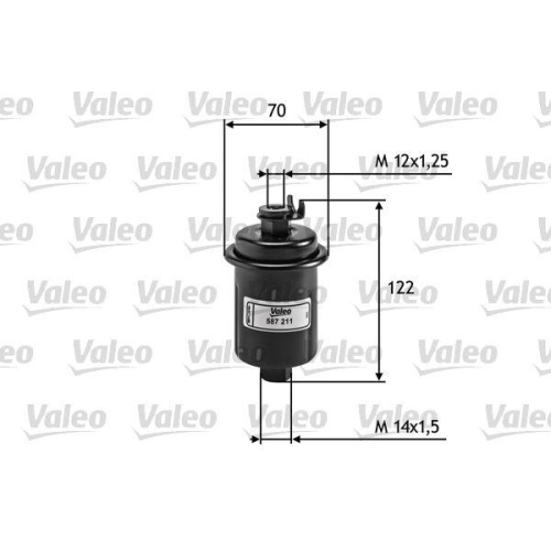 VALEO Kraftstofffilter 587211