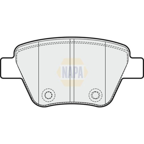 NAPA Bremsbelagsatz, Scheibenbremse NAPA NBP1134