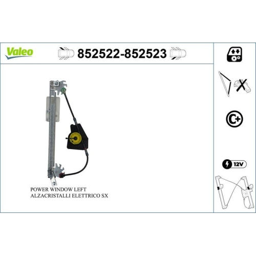 VALEO Fensterheber 852522
