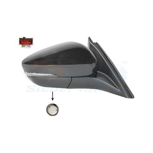 VAN WEZEL Au&szlig;enspiegel * HAGUS * 1949818