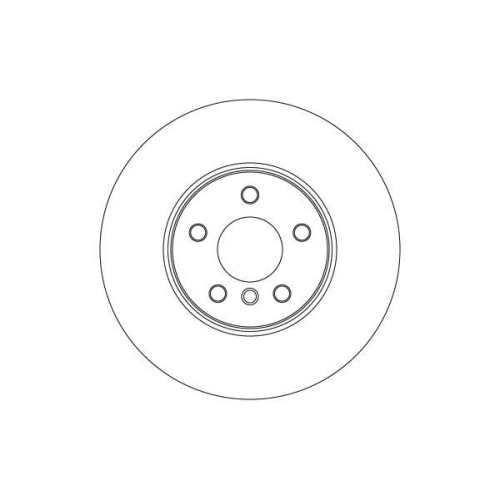 TRW Bremsscheibe TRW SINGLE DF6899S