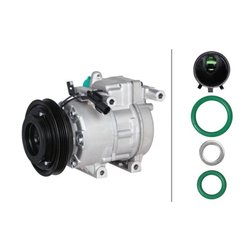HELLA Kompressor, Klimaanlage >>> Easy2Fit <<< 8FK 366 202-541