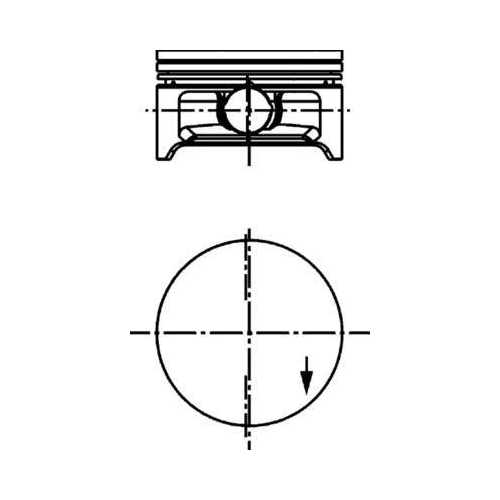 KOLBENSCHMIDT Kolben 40632610