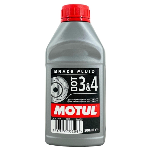 MOTUL BREMSFL&Uuml;SSIGKEIT DOT 3 & 4 500ML 111483