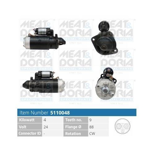 MEAT & DORIA Starter 5110048