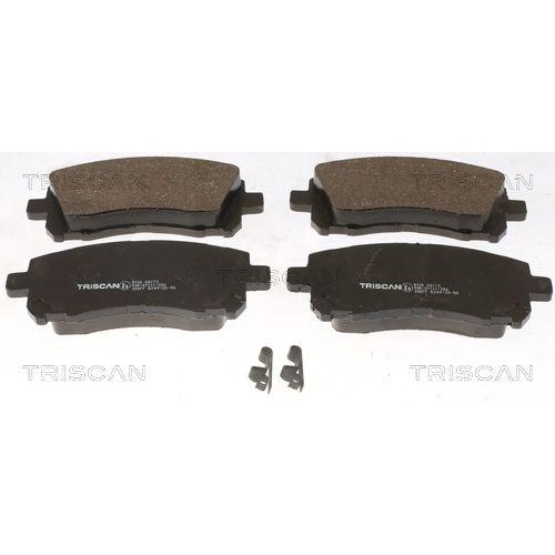 TRISCAN Bremsbelagsatz, Scheibenbremse 8110 68173