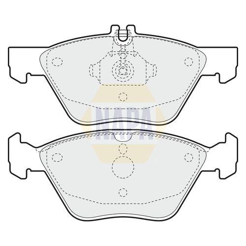 NAPA Bremsbelagsatz, Scheibenbremse NAPA NBP1138